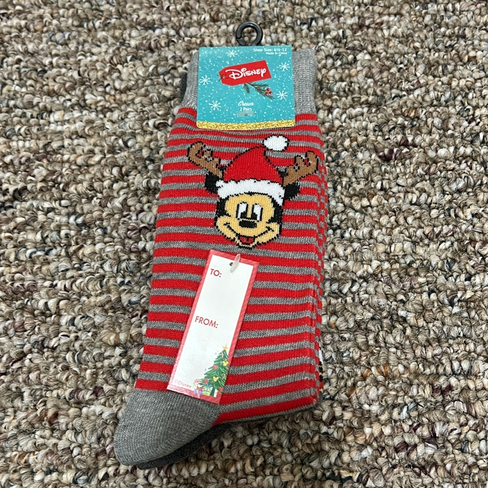 Disney Christmas Socks